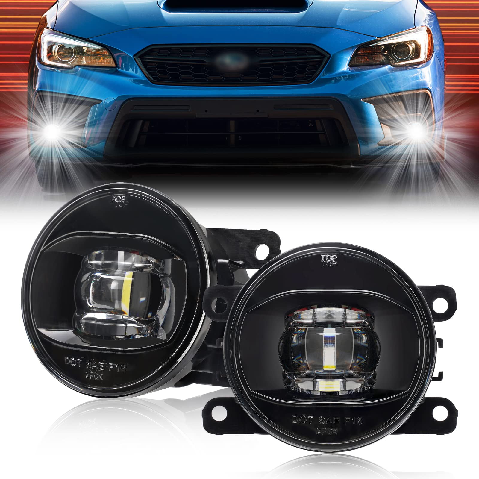 SUPAREE Fog Lights Assembly CM31 for Subaru Xterra Frontier Titan ...