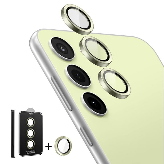 SUPCASE Camera Lens Protector Designed for Galaxy S23/S23 Plus, [Scratch-Resistant] [Ultra-Thin] Tempered Glass Camera Lens Screen Protector (MintGreen)