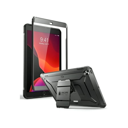 Supcase Apple iPad 10.2 inch Unicorn Beetle Pro Rugged Case - For Apple iPad (7th Generation) Tablet - Black - Dirt Resistant, Dust Resistant, Drop Resistant, Shock Absorbing, Wear Resistant, Tear ...