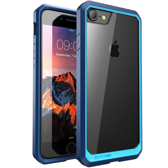 SUPCASE-SUP BLUE TRNSPNT BACK IPHONE7+