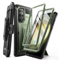 thumbnail image 1 of SUPCASE UB Pro Case for Samsung Galaxy S24 Ultra, [2 Front Frame] [Military-Grade Protection] Heavy Duty Rugged Case with Built-in Screen Protector & Kickstand & Belt-Clip (Guldan), 1 of 8