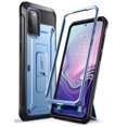 thumbnail image 1 of SUPCASE UB Pro Series Designed for Samsung Galaxy S20 Plus Case / S20 Plus 5G Case (2020 Release), Full-Body Dual Layer Rugged Holster & Kickstand Case Without Built-in Screen Protector (MetallicBlue), 1 of 9