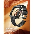 thumbnail image 1 of SUPCASE UBPro for Apple Watch 10 42mm Case with Band, [Military-Grade Protection] [Scratch-resistant] Rugged Shockproof Durable PC bumper Cover with Adjustable Strap Band for iWatch 10 42mm, BLACK, 1 of 9