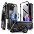 thumbnail image 1 of SUPCASE UBPro Mag for iPhone 16 Pro Max Case with Stand, [Support MagSafe] [Built-in Screen Protector & Belt Clip] [Military-Grade Protection] Magnetic Phone Case for iPhone 16 Pro Max, 6.9", Black, 1 of 8