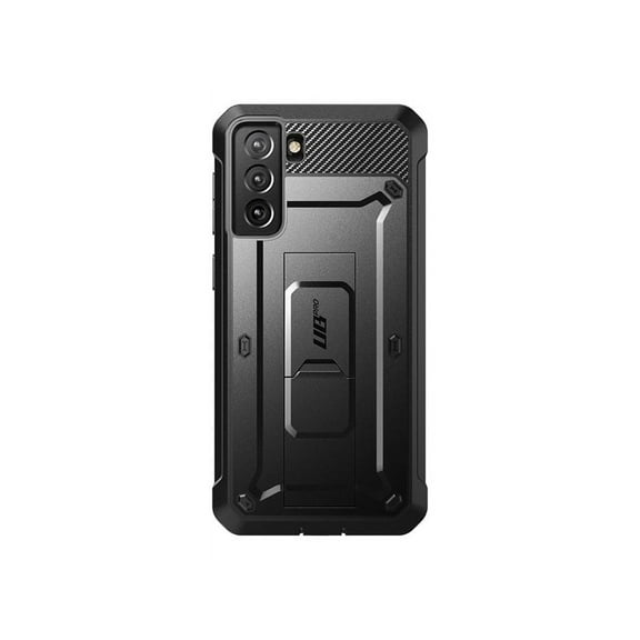 SUPCASE Unicorn Beetle Pro Series Case Designed for Samsung Galaxy S21 FE 5G (2022 Release), Full-Body Dual Layer Rugged Holster & Kickstand Case with Built-in Screen Protector (Black)