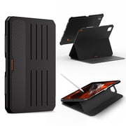 SUPCASE Unicorn Beetle Aero for iPad Pro 13 Inch Case M5/M4 2025/2024 with Pencil Holder 6 Viewing Angle Adjustable Stand, Detachable Back Cover, Auto Wake/Sleep, Magnetic, Full-Body Protection,Black