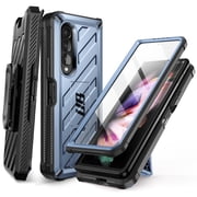SUPCASE Unicorn Beetle Case for Galaxy Z Fold 3 5G 2021, Rugged Belt Clip Shockproof Protective Case with Built-in Screen Protector & Kickstand Tilt