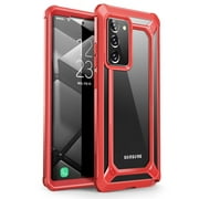 SUPCASE Unicorn Beetle EXO Pro Series Case for Galaxy Note 20 2020 Release, Premium Hybrid Protective Clear Bumper Case Without Built-in Screen Protector Red