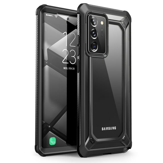 SUPCASE Unicorn Beetle EXO Pro Series Case for Galaxy Note 20 Ultra (2020 Release), Premium Hybrid Protective Clear Bumper Case Without Built-in Screen Protector (Black)