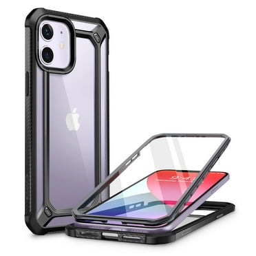 SUPCASE Unicorn Beetle EXO Pro Series iPhone 12 Mini Case 5.4" (2020 Release), Premium Hybrid Protective Clear Bumper Case for Apple iPhone 12 Mini With Built-in Screen Protector (Black)