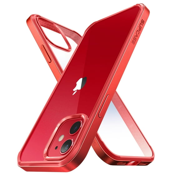 SUPCASE Unicorn Beetle Edge Series Case Designed for iPhone 11 (2019 Release) 6.2 Inch, Slim Metal Frame Case with TPU Inner Bumper & Transparen (Ruddy)