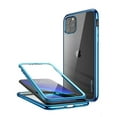 thumbnail image 1 of SUPCASE [Unicorn Beetle Electro Series] Designed for Apple iPhone 11 Pro 2019 5.8 inch Case, Metallic Electroplated Edges, Slim Full-Body Protective Case with Built-in Screen Protector (Blue), 1 of 8