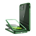 thumbnail image 1 of SUPCASE [Unicorn Beetle Electro Series] Designed for Apple iPhone 11 Pro 2019 5.8 inch Case, Metallic Electroplated Edges, Slim Full-Body Protective Case with Built-in Screen Protector (Green), 1 of 8