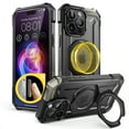 thumbnail image 1 of SUPCASE Unicorn Beetle Grip for iPhone 16 Pro Max Case , Quick Access Button Design MagSafe Case [Military-Grade Drop Protection] with Stand Rugged Magnetic Phone Cover for iPhone 16 Pro Max, Black, 1 of 10