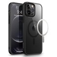 thumbnail image 1 of SUPCASE Unicorn Beetle Mag Series Case for iPhone 13 Pro Max (2021 Release) 6.7 Inch, Premium Hybrid Protective Clear Case Compatible with MagSafe (FrostBlack), 1 of 10