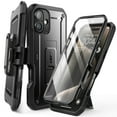 thumbnail image 1 of SUPCASE Unicorn Beetle Pro for 2024 Apple iPhone 16+ Plus 6.7" Case with Screen Protector, [Built-in Stand & Belt-Clip] [Military-Grade Protection] Shockproof Phone Cover for iPhone 16+ Plus, Black, 1 of 9