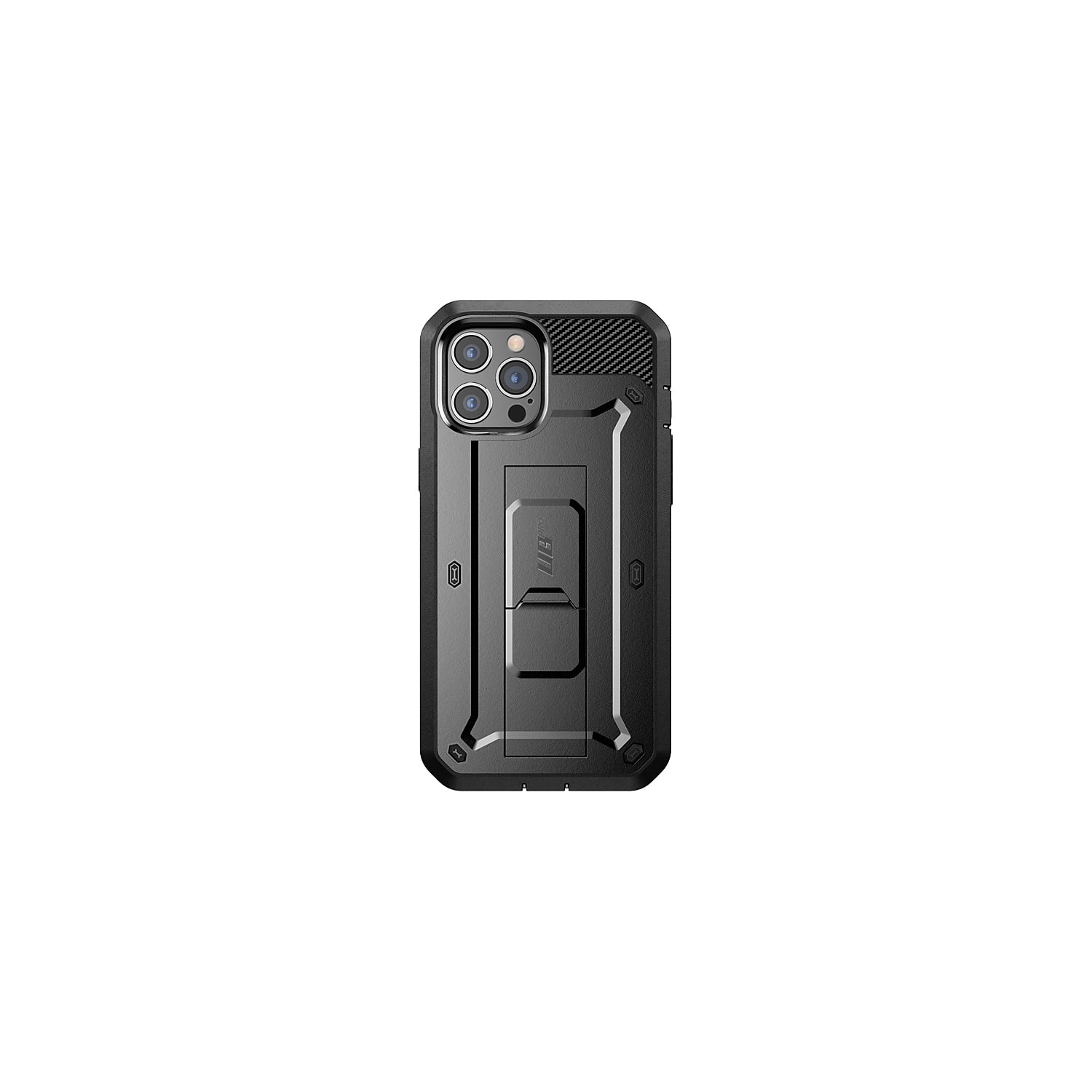 SUPCASE Unicorn Beetle Pro Black Rugged Case for iPhone 12/12 Pro Black