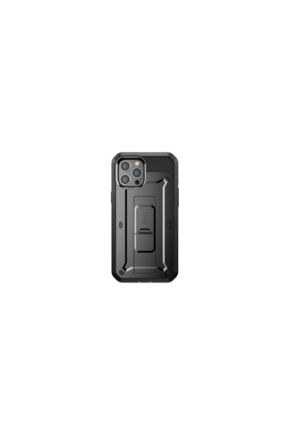SUPCASE Unicorn Beetle Pro Black Rugged Case for iPhone 12/12 Pro Black