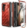 thumbnail image 1 of SUPCASE Unicorn Beetle Pro Case for Galaxy Z Fold 5 5G (2023), with Built-in S Pen Slot & Screen Protector & Kickstand Full-Body Dual Layer Rugged Case (Ruddy), 1 of 10