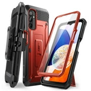 SUPCASE Unicorn Beetle Pro Case for Samsung Galaxy A14 5G (2023), Full-Body Rugged Belt-Clip & Kickstand Case with Built-in Screen Protector (Ruddy)