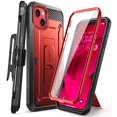 thumbnail image 1 of SUPCASE Unicorn Beetle Pro Case for iPhone 14 Plus 6.7", with Built-in Screen Protector & Kickstand & Belt-Clip Heavy Duty Rugged Case (Ruddy), 1 of 10