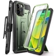 thumbnail image 1 of SUPCASE Unicorn Beetle Pro Case for iPhone 14 Pro 6.1", with Built-in Screen Protector & Kickstand & Belt-Clip Heavy Duty Rugged Case(Guldan), 1 of 10