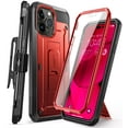 thumbnail image 1 of SUPCASE Unicorn Beetle Pro Case for iPhone 14 Pro 6.1", with Built-in Screen Protector & Kickstand & Belt-Clip Heavy Duty Rugged Case (Ruddy), 1 of 10