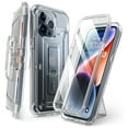 thumbnail image 1 of SUPCASE Unicorn Beetle Pro Case for iPhone15 Pro 6.1", Built-in Screen Protector & Kickstand & Belt-Clip Heavy Duty Rugged Case (Clear), 1 of 6