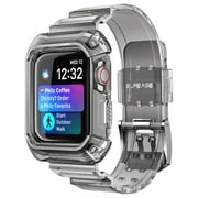 SUPCASE [Unicorn Beetle Pro] Designed for Watch Series 7/6/SE/5/4 [45/44mm], Rugged Protective Case with Strap Bands (FrostBlack)