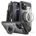 thumbnail image 1 of SUPCASE Unicorn Beetle Pro Mag Case for iPhone 13 Pro Max (2021 Release) 6.7 Inch, Compatible with MagSafe Full-Body Rugged Belt-Clip Case with Built-in Screen Protector & Kickstand (Space Gray), 1 of 8