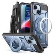 SUPCASE Unicorn Beetle Pro Mag Case for iPhone 14 Plus 6.7", Compatible with MagSafe Full Body Rugged Case with Built-in Screen Protector & Kickstand & Belt-Clip Tilt