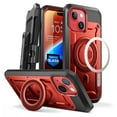 thumbnail image 1 of SUPCASE Unicorn Beetle Pro Mag Case for iPhone 15 6.1", Compatible with MagSafe Full Body Rugged Case with Built-in Screen Protector & Kickstand & Belt-Clip (Ruddy), 1 of 1