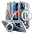 thumbnail image 1 of SUPCASE Unicorn Beetle Pro Mag Case for iPhone15 Pro 6.1", Compatible with MagSafe Full Body Rugged Case with Built-in Screen Protector & Kickstand & Belt-Clip (Clear), 1 of 8