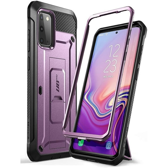 SUPCASE Unicorn Beetle Pro Purple Rugged Case for Galaxy S20 (S-S20-UBPR-PUR)