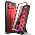 thumbnail image 1 of SUPCASE Unicorn Beetle Pro Series Case Designed for iPhone 11 6.1 Inch (2019 Release), Built-In Screen Protector Full-Body Rugged Holster Case (MetallicRed), 1 of 8