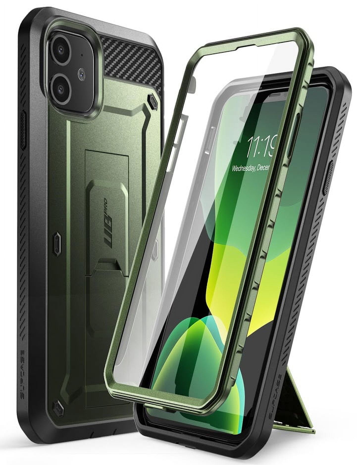 SUPCASE Unicorn Beetle Pro Series Case Designed for iPhone 11 6.1 Inch (2019 Release), Built-in Screen Protector Full-Body Rugged Holster Case (Guldan)