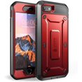 thumbnail image 1 of SUPCASE Unicorn Beetle Pro Series Rugged Cell Phone Case with Belt Clip iPhone 7 8 and SE, Red, 1 of 7