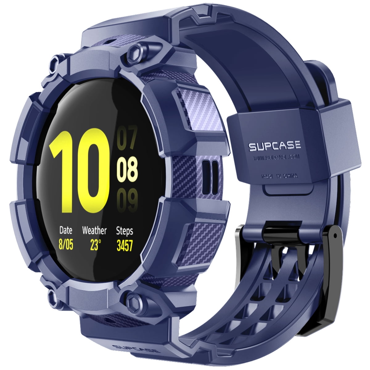 SUPCASE Unicorn Beetle Pro Series Case for Galaxy Watch Active 2 Rugged Protective Case with Strap Bands for Galaxy Watch Active 2 44mm 2019 Release Navy Walmart Business Supplies