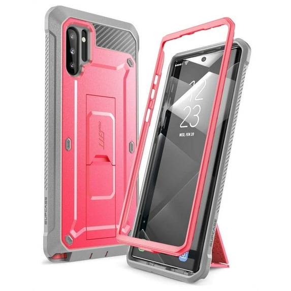 SUPCASE Unicorn Beetle Pro Series Case for Samsung Galaxy Note 10 (2019 Release), Full-Body Rugged Holster & Kickstand with-Out Built-in Screen Protector (Pink)