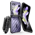 thumbnail image 1 of SUPCASE Unicorn Beetle Pro Series Case for Samsung Galaxy Z Flip 5 5G (2023), [Hinge Protection] Dual Layer Rugged Protective Case with Holster & Kickstand (Mauve), 1 of 11