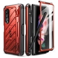 thumbnail image 1 of SUPCASE Unicorn Beetle Pro Series Case for Samsung Galaxy Z Fold 3 5G (2021), Full-Body Dual Layer Rugged Case with Built-in Screen Protector & Kickstand & S Pen Slot (Ruddy), 1 of 10