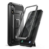 SUPCASE Unicorn Beetle Pro Series Samsung Galaxy A01 Case (US Version) 2020 Release, Full-Body Rugged Holster & Kickstand Galaxy A01 Case with Built-in Screen Protector (Black)