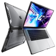 SUPCASE Unicorn Beetle Series Case for MacBook Pro 14 Inch 2021 Release A2442 M1 Pro / M1 Max, Dual Layer Hard Shell Protective Cover for MacBook Pro 14" with Touch ID Black