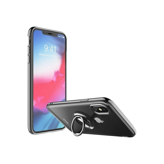 i-Blason Unicorn Beetle Snap - Back cover for cell phone - thermoplastic polyurethane (TPU) - black - 6.5" - for Apple iPhone XS Max