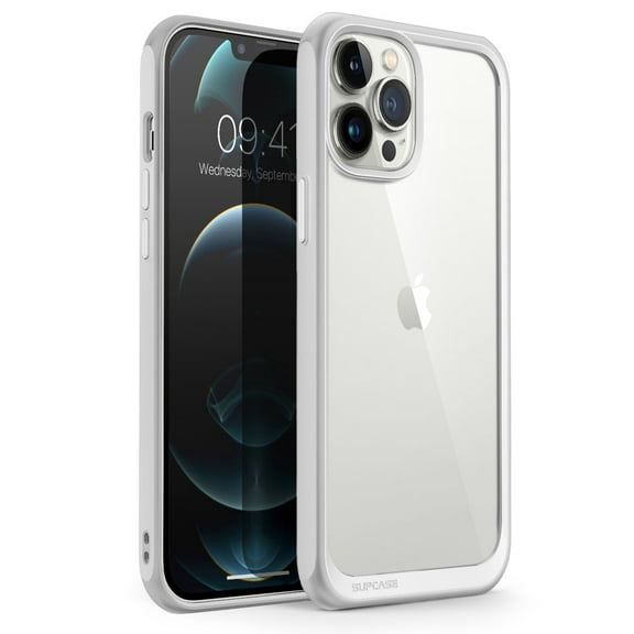 SUPCASE Unicorn Beetle Style Series Case for iPhone 13 Pro Max (2021 Release) 6.7 Inch, Premium Hybrid Protective Clear Case (Gray)