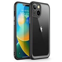 SUPCASE Unicorn Beetle Style Series Case for iPhone 14 Plus 6.7 Inch (2022), Premium Hybrid Protective Slim Clear Case (Black)