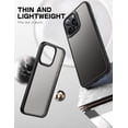 thumbnail image 1 of SUPCASE Unicorn Beetle Style Series Case for iPhone 15 Pro Max (2023 Release) 6.7 Inch, Premium Hybrid Protective Clear Case Shockproof Thin Back Cover (Black), 1 of 10