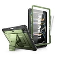 thumbnail image 1 of SUPCASE for iPad Pro 11 Inch Case M4 2024 5th Generation with Pencil Holder (Unicorn Beetle Pro), [Built-in Screen Protector & Stand] Full-Body Rugged Cover for iPad Pro 11 Inch M4 2024 5th Gen,Green, 1 of 6
