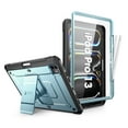 thumbnail image 1 of SUPCASE for iPad Pro 13 Inch Case M4 2024 7th Generation with Pencil Holder (Unicorn Beetle Pro), [Built-in Screen Protector & Stand] Full-Body Rugged Cover for iPad Pro 13 Inch M4 2024 7th Gen, Blue, 1 of 7