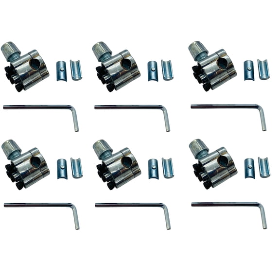 SUPCO Bullet Piercing Valve, 6 Pack of BPV31, 1/4", 5/16", 3/8" Tubing